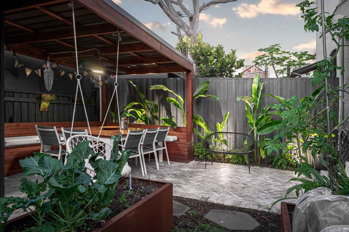 landscape design project in Sydney